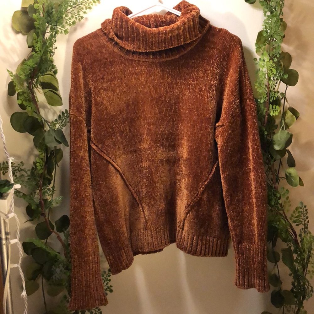 soft cowl neck sweater